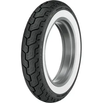 Tire - D402 - Rear - Mt90-16 - Wide Whitewall - 74H 1