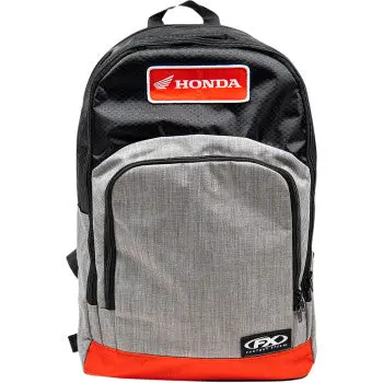 Honda Standard Backpack - Black/Gray/Red 1