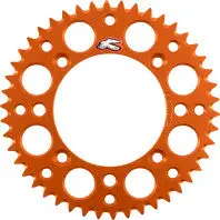 Rear Sprocket - Aluminum - 46 Tooth - Orange - Ktm 1