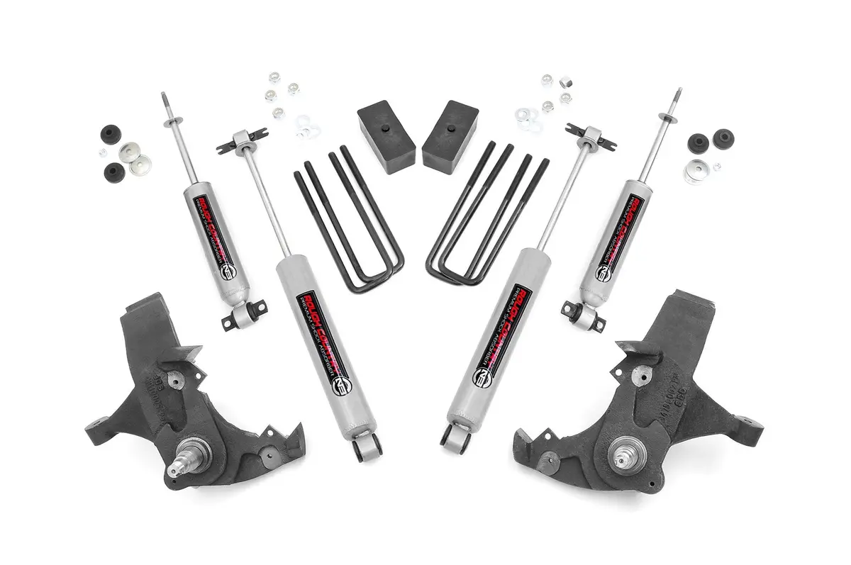 4 Inch Lift Kit | Chevy C1500/K1500 Pickup Extended Ca/Half-Ton Suv (88-99) 1