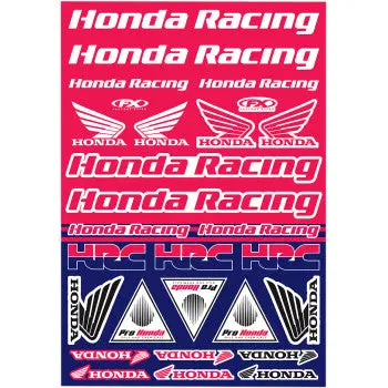 Decal Kit - Honda Racing 1