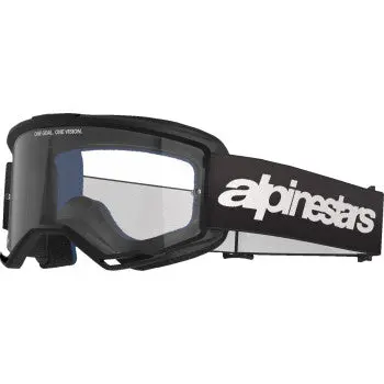 Vision 3 Goggle - Wordmark - Black - Clear 1