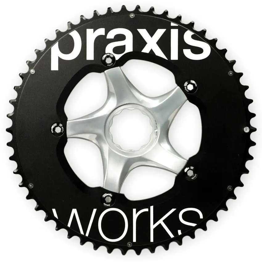 Praxis Time Trial Chainrings for Triathlon and Aero Racing