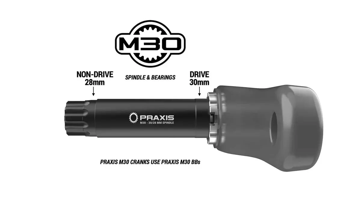 Praxis - Zayante Carbon-Gr M30 Gravel Cranks 3
