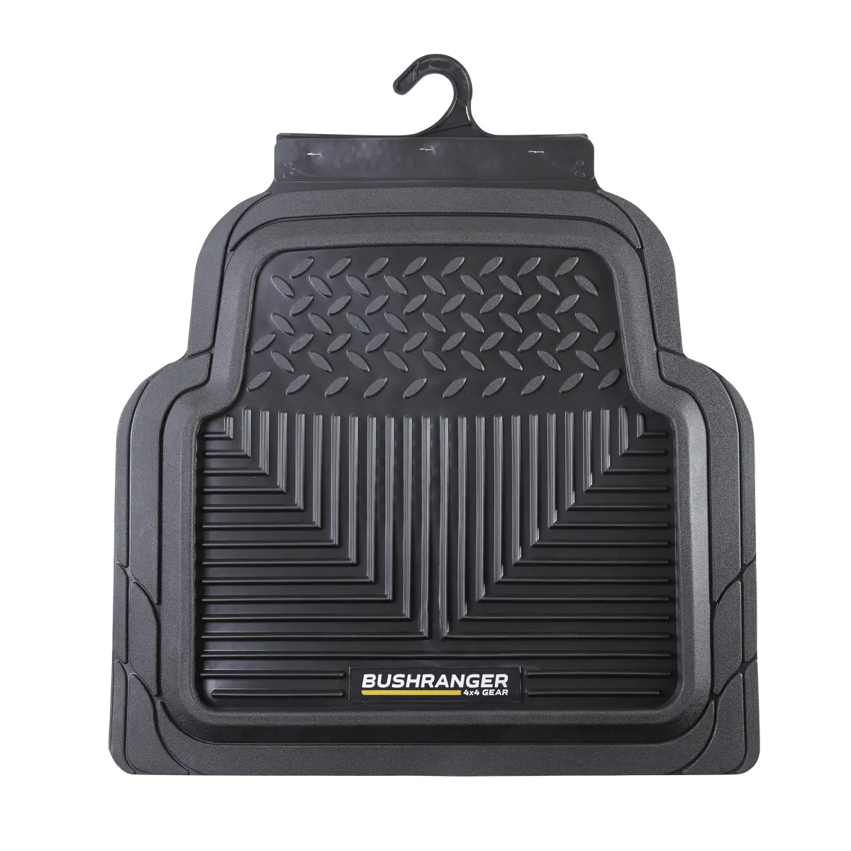 Mud Tamer Floor Mats | Rear | Black | Bushranger 1