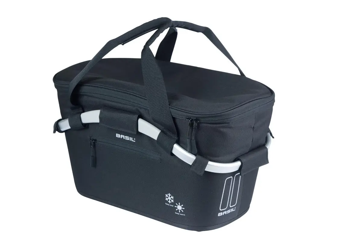 Basil - Insulated Classic Carry All (Mik) Rear Basket 1
