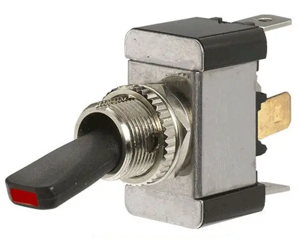 Narva | Off/On Heavy-Duty Toggle Switch With Red Led 1