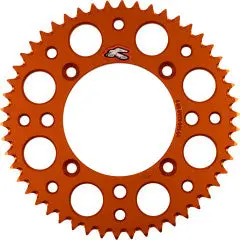 Rear Sprocket - Aluminum - 50 Tooth - Orange - Ktm 1