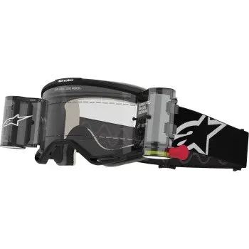 Vision 5 Roll-Off Goggle - Corp - Black - Clear 1