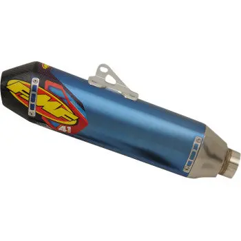 Factory 4.1 Rct Muffler - Anodized Titanium - Honda 1