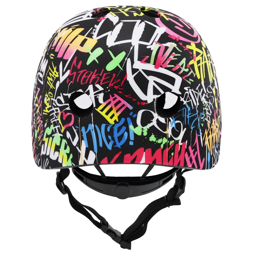 Krash Street Writer - Youth Helmet - Neon 2