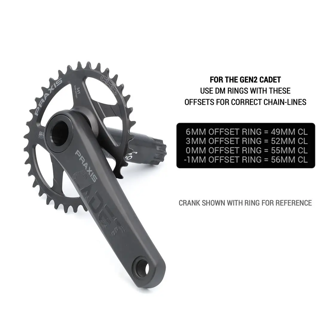 Praxis - Cadet G2 M30 Mtb Crankset 2