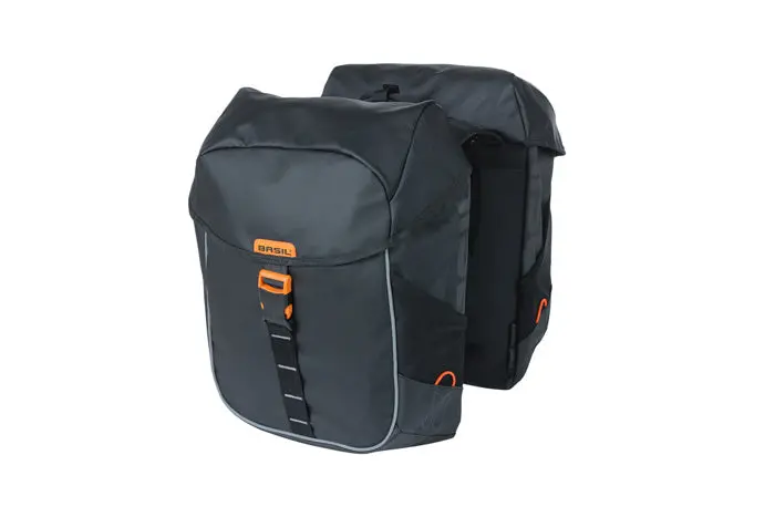 Basil - Miles Tarpaulin Double Bag 1