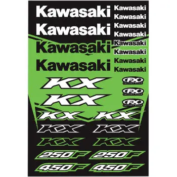 Decal Kit - Kawasaki Kx 1