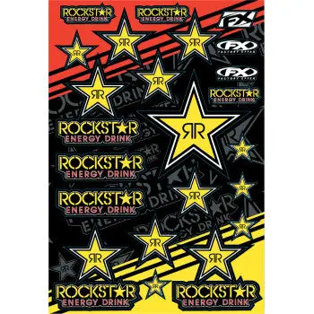 Rockstar Sticker Kit - Reflective Gold 1