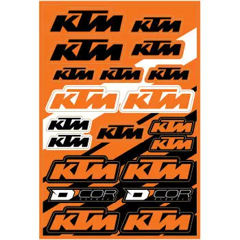 Decal Sheet - Ktm Cor2 1