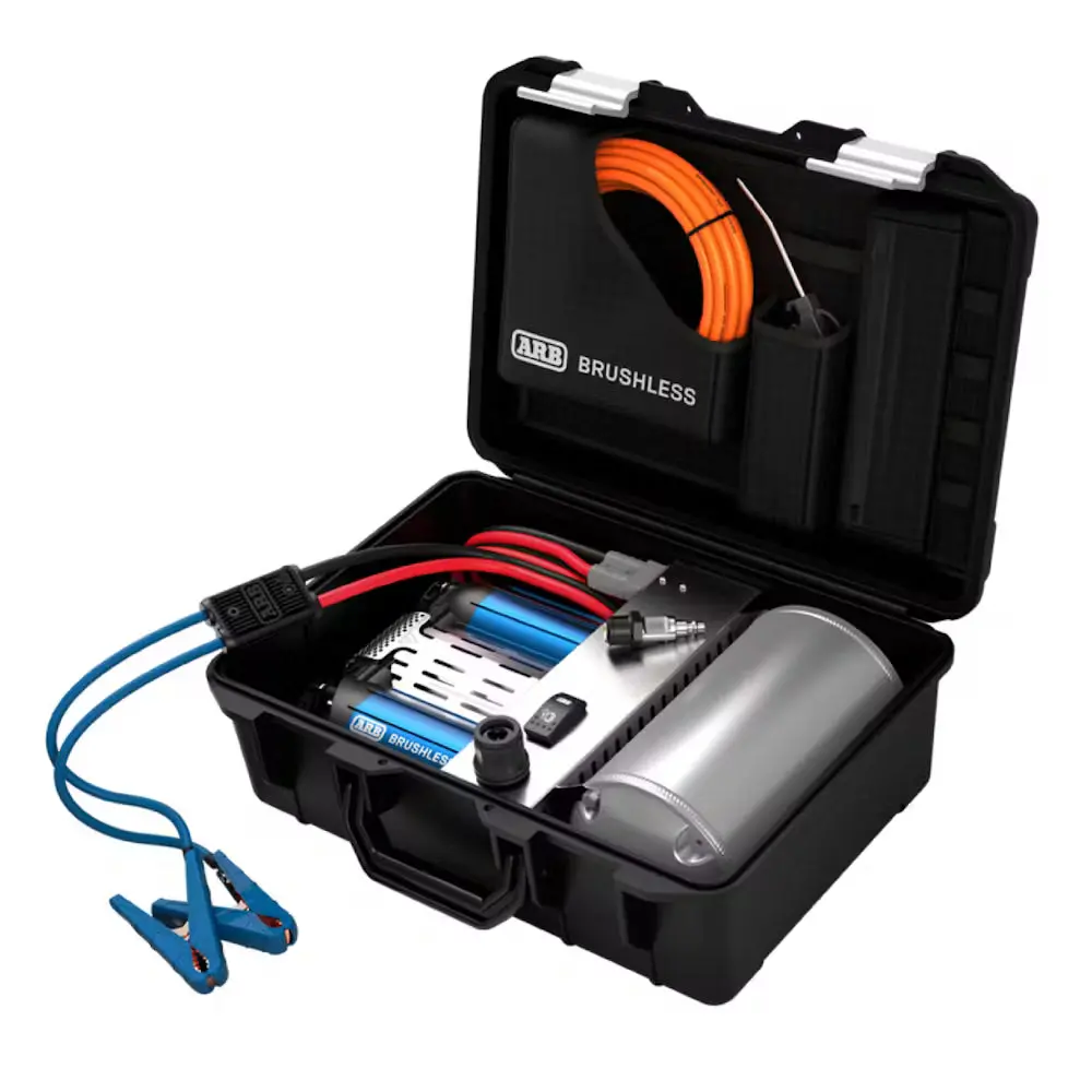 Arb Brushless Twin Portable Air Compressor Kit 2