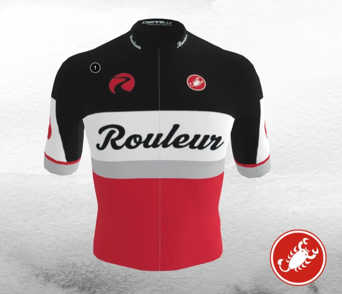 Rouleur Custom Castelli Aero Race 6.0 Men's Jersey 1