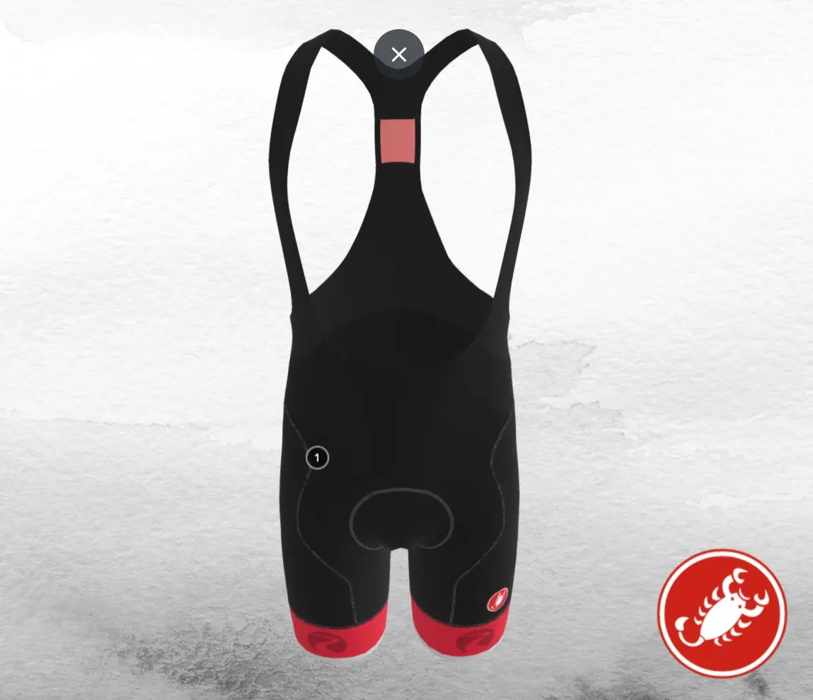 Rouleur Custom Castelli Free Aero Race 4 Men's Bibshort 1