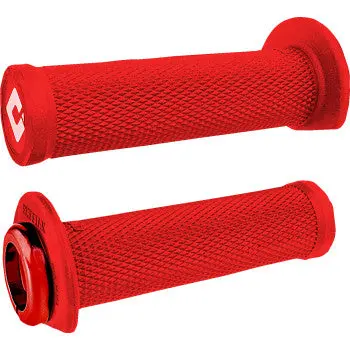 Ruffian 2.1 Lock-On Grips - Atv/Pwc - Bright Red/Red 1