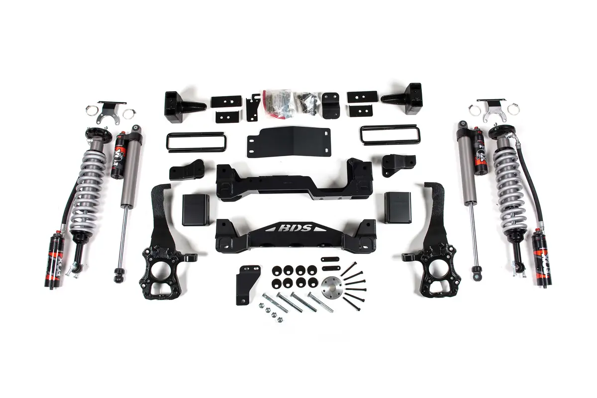 Bds 4" Lift Kit For 2015-2020 Ford F150 With Fox 2.5 Performance Elite Shocks 1