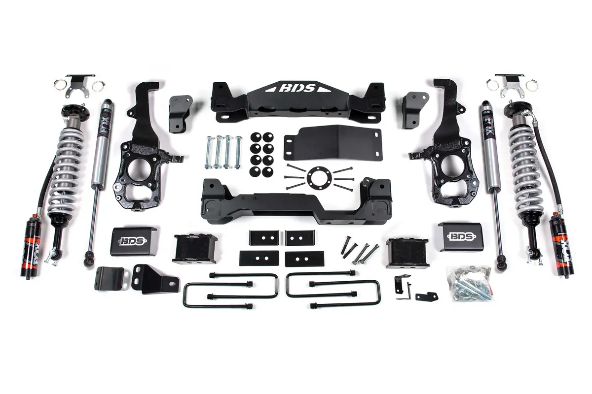 Bds 6" Lift Kit For 2021+ Ford F150 With Fox 2.5 Performance Elite Shocks 1