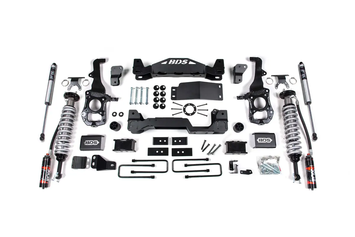 Bds 4" Lift Kit For 2021+ Ford F150 With Fox 2.5 Performance Elite Shocks 1