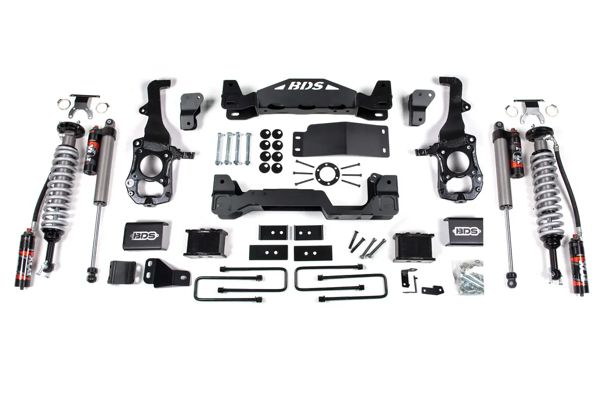 Bds 4" Lift Kit For 2021+ Ford F150 With Fox 2.5 Performance Elite Shocks 2