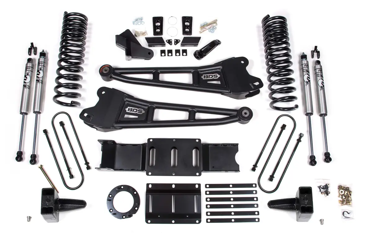Bds 6" Lift Kit For 2019+ Ram 3500 With Fox 2.0 Shocks 1