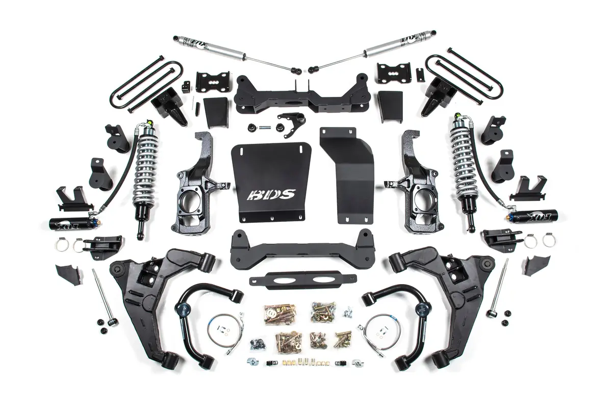 Bds 6.5" Lift Kit For 2011-2019 Chevy Silverado 2500 With Fox 2.5 Performance Elite Shocks 1
