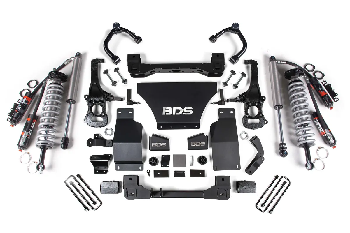 Bds 6" Lift Kit For 2019+ Chevy Silverado 1500 With Fox 2.5 Performance Elite Shocks 2