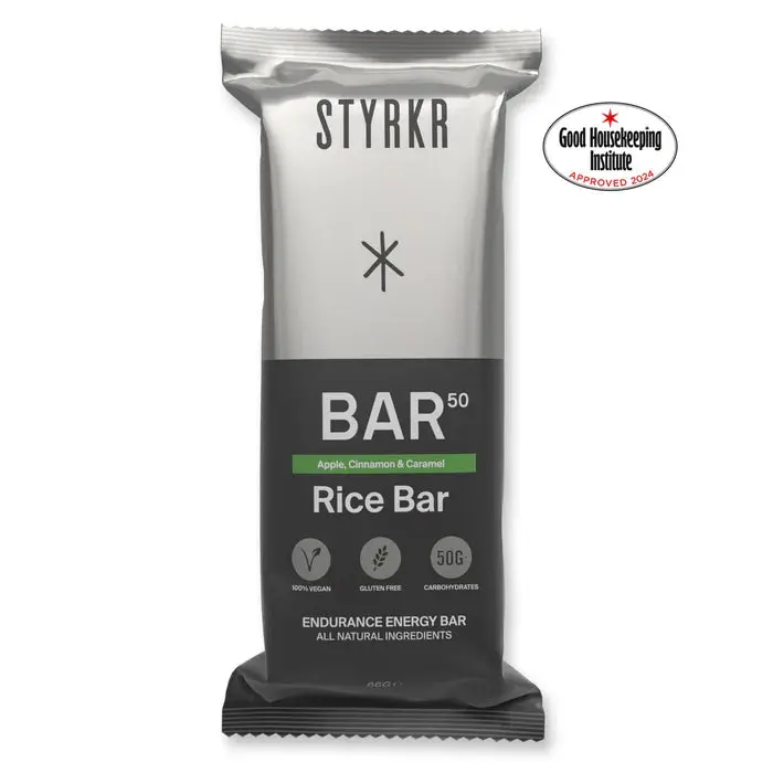 Styrkr Bar50 Apple, Cinnamon & Caramel Energy Bar - Single 1