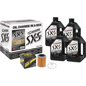 Sxs Synthetic Oil Change Kit -Can-Am 10W-50 1