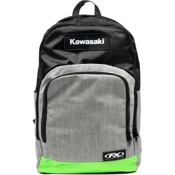 Kawasaki Standard Backpack - Black/Gray/Green 1