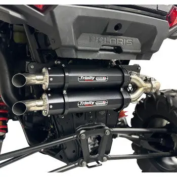 Dual Slip-On Mufflers - Cerakote Black 1