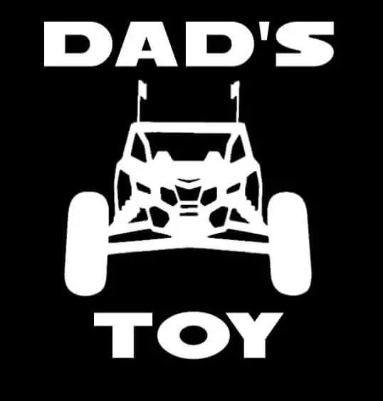 Dad's Toy Can Am X3 Vinyl Decal 5X6 Can-Am X3 Gloss 1