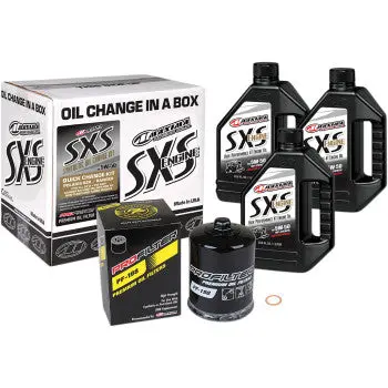 Sxs Synthetic Oil Change Kit - Polaris - 5W-50 1