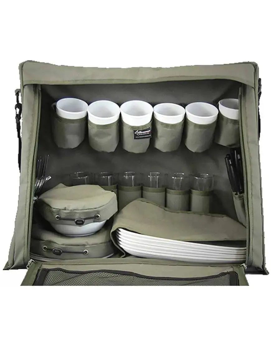Canopy Shelf Upright Dining Set 6 Place - Suits Xpedition & Xtreme Canopy Models | The Bush Company 1