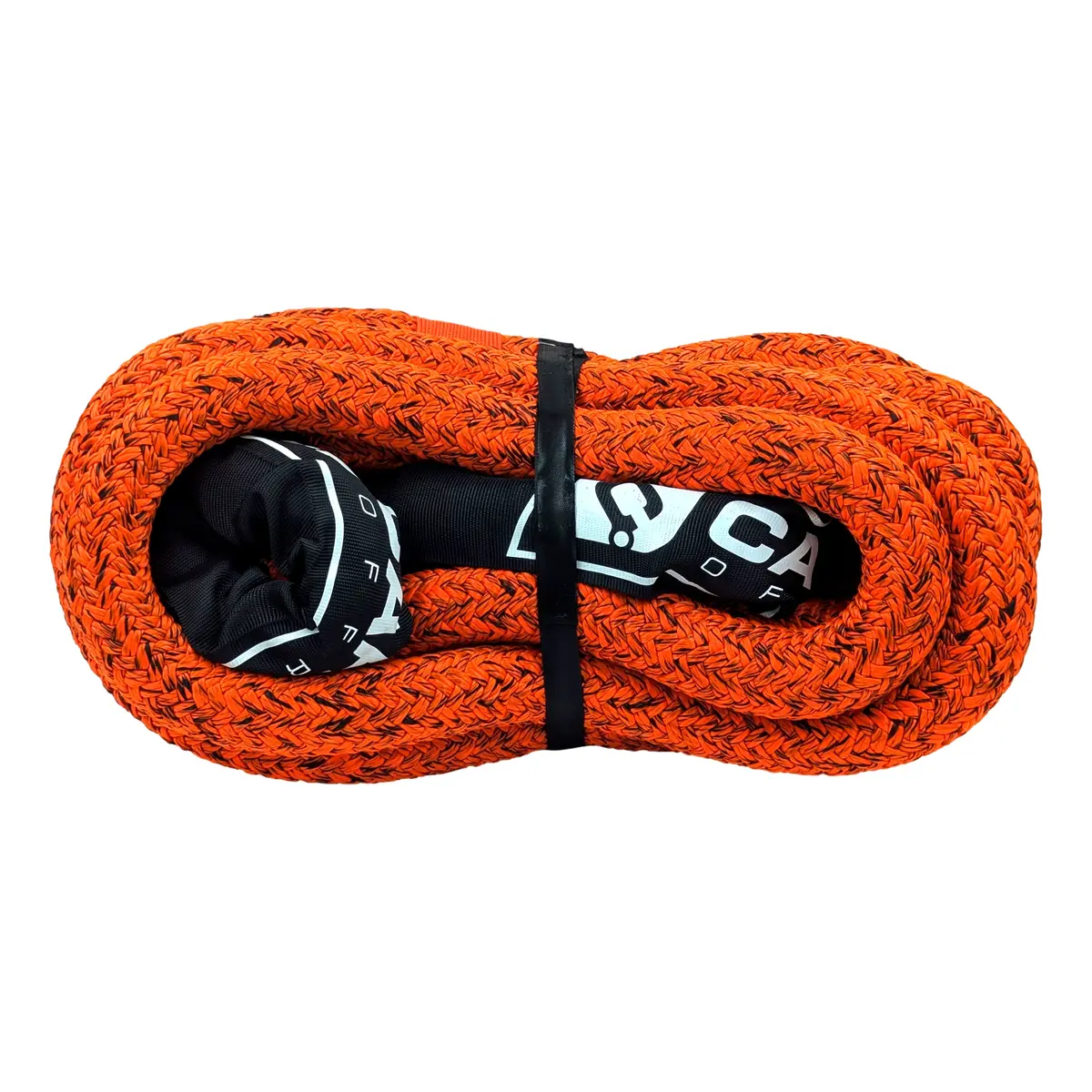Carbon Offroad 22000Kg Kinetic Recovery Tow Rope For Truck Extra Large Vehicles 1