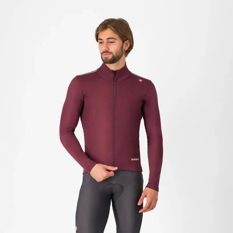Castelli Espresso Air Jacket Men's Cycling Jacket - Deep Bordeaux 1