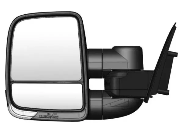 Clearview Next Gen Towing Mirror To Suit Nissan Patrol Y62 1