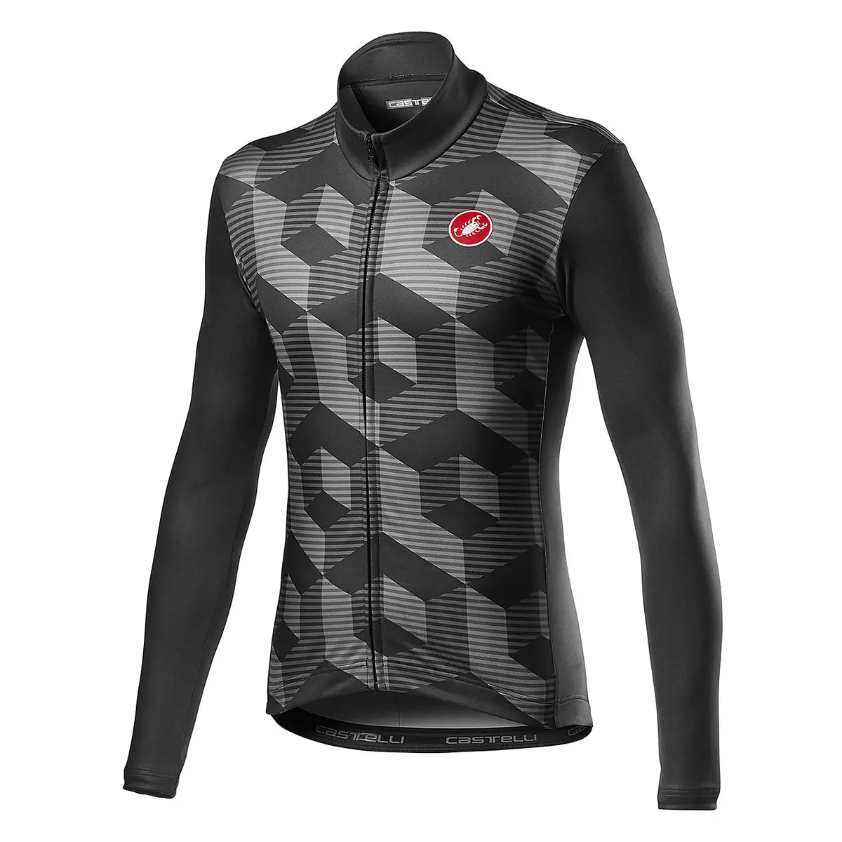 Castelli Jersey Cubi Fz Vortex Grey Large 1