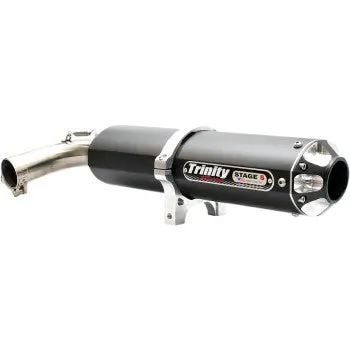 Stage 5 Slip-On Muffler - Black 1