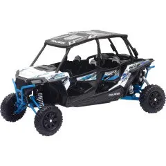 Polaris Rzr Xp 4 Turbo Eps - 1:18 Scale - White Lightning 1