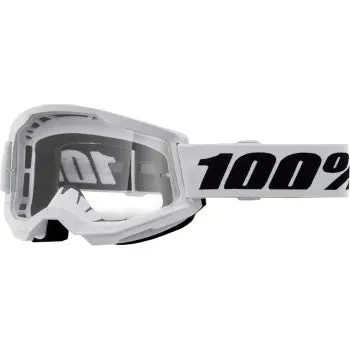 Strata 2 Goggle - White - Clear 1