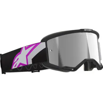 Vision 5 Goggle - Corp - Light Gray/Purple - Silver Mirror Lens 1