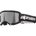 Vision 3 Goggle - Wordmark - Black - Silver Mirror 1