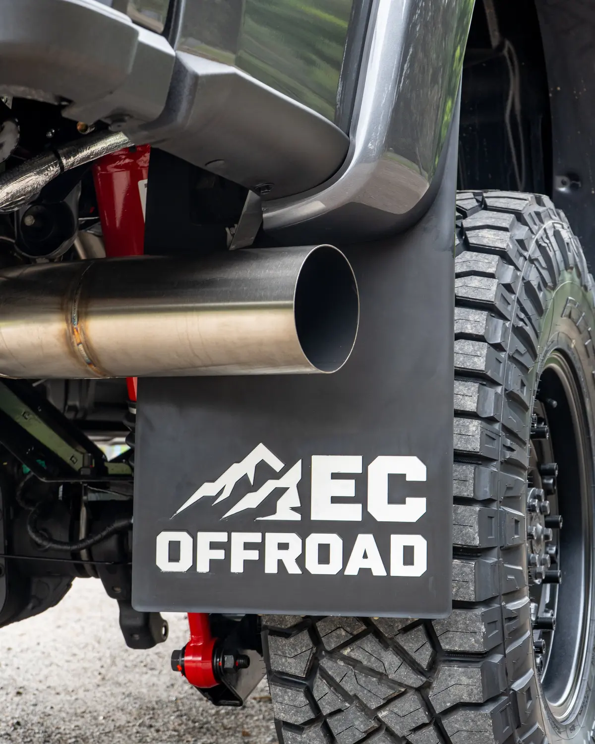 Rear Mud Flaps To Suit Ford F250 / F350 2023+ 1