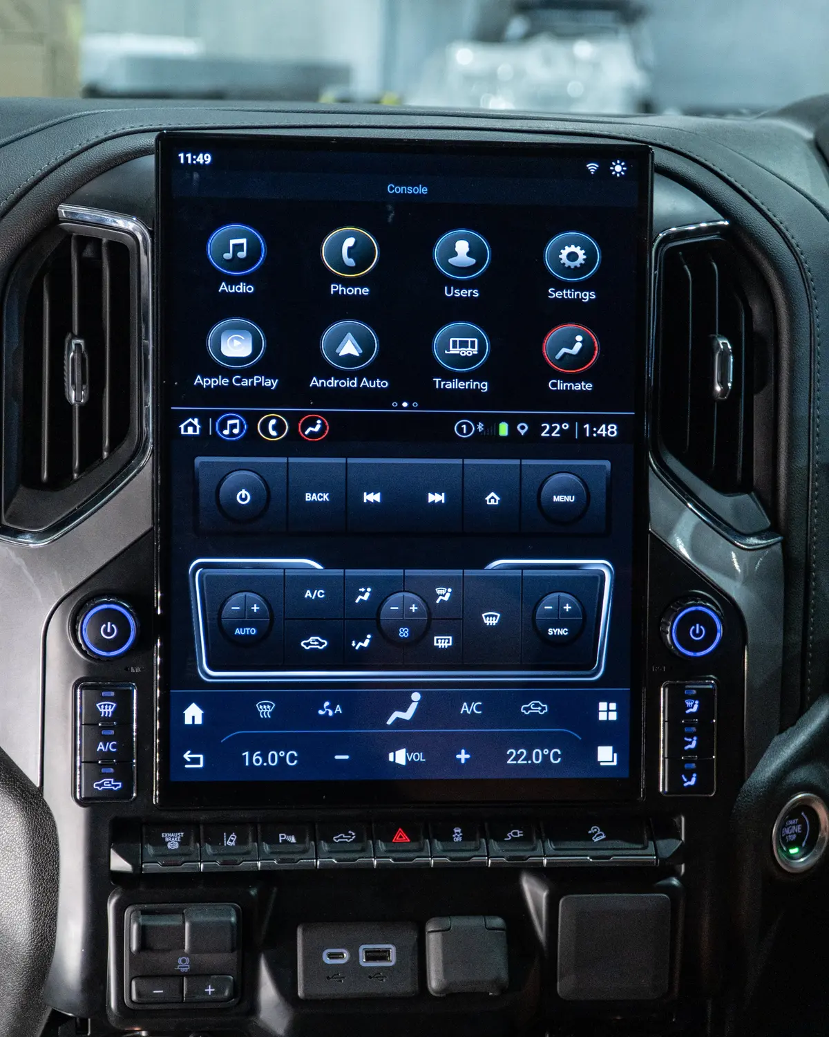 15.6 Inch Ec Offroad Head Unit To Suit Chev 1500/2500 2020-23 2