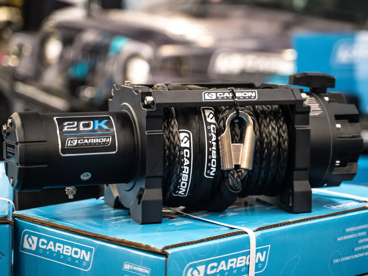 Carbon Offroad Extreme Duty Scout Pro 20000Lb Truck Winch 1
